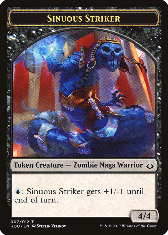 Sinuous Striker [Hour of Devastation Tokens] | PLUS EV GAMES 