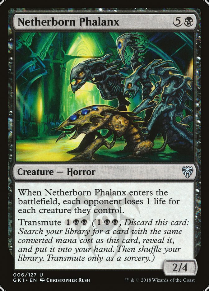 Netherborn Phalanx [Guilds of Ravnica Guild Kit] | PLUS EV GAMES 