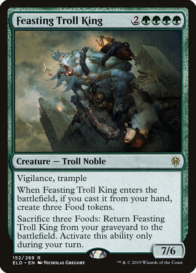 Feasting Troll King [Throne of Eldraine] | PLUS EV GAMES 