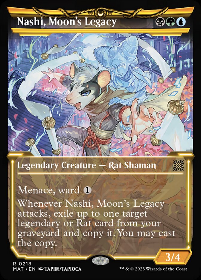 Nashi, Moon's Legacy (Showcase Halo Foil) [March of the Machine: The Aftermath] | PLUS EV GAMES 