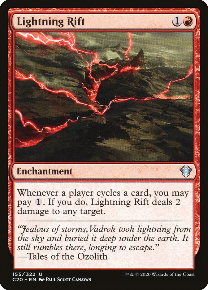 Lightning Rift [Commander 2020] | PLUS EV GAMES 