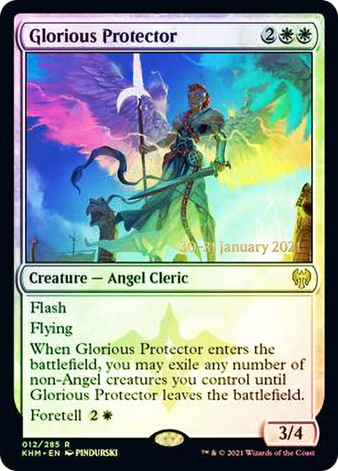 Glorious Protector  [Kaldheim Prerelease Promos] | PLUS EV GAMES 