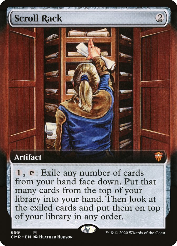 Scroll Rack (Extended) [Commander Legends Extended] | PLUS EV GAMES 