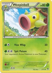 Weepinbell (2) [XY - Furious Fists] | PLUS EV GAMES 