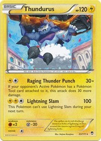 Thundurus (33) [XY - Furious Fists]