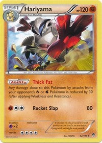Hariyama (52) [XY - Furious Fists]