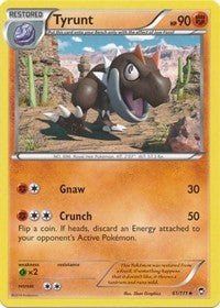 Tyrunt (61) [XY - Furious Fists] | PLUS EV GAMES 