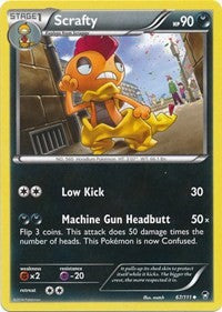 Scrafty (67) [XY - Furious Fists]