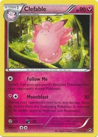 Clefable (71) [XY - Furious Fists] | PLUS EV GAMES 