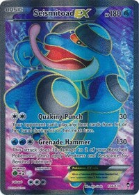 Seismitoad EX (106 Full Art) (106) [XY - Furious Fists]