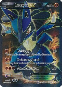 Lucario EX (107 Full Art) (107) [XY - Furious Fists] | PLUS EV GAMES 