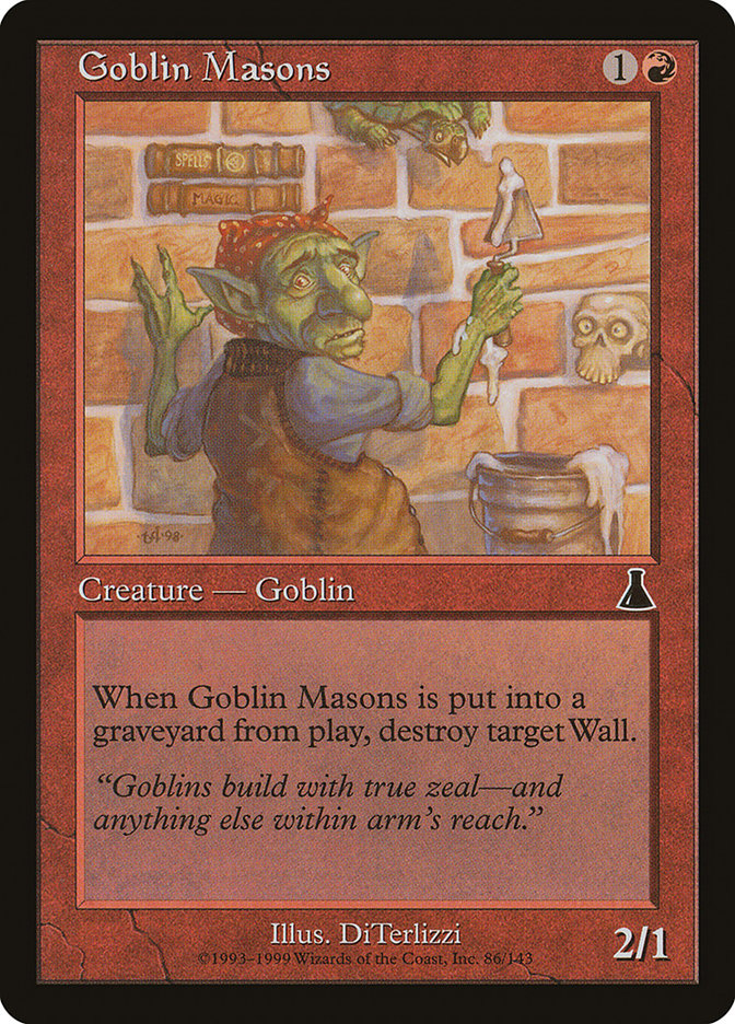 Goblin Masons [Urza's Destiny] | PLUS EV GAMES 