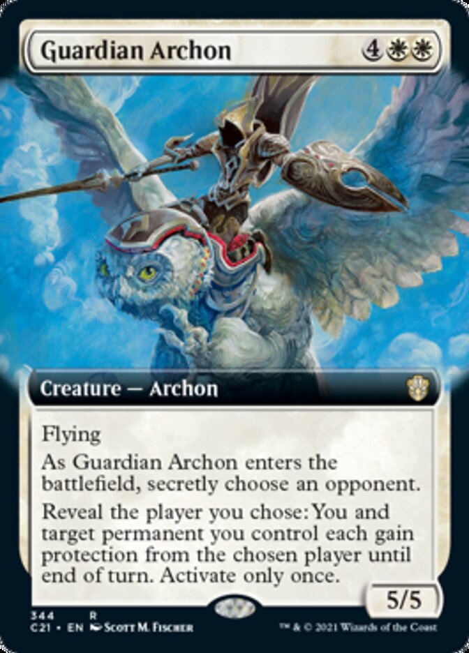 Guardian Archon (Extended) [Commander 2021] | PLUS EV GAMES 