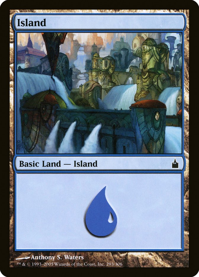 Island (293) [Ravnica: City of Guilds] | PLUS EV GAMES 