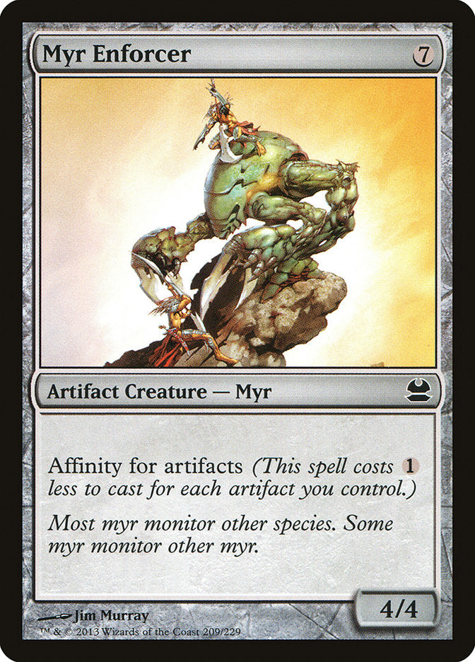 Myr Enforcer [Modern Masters] | PLUS EV GAMES 