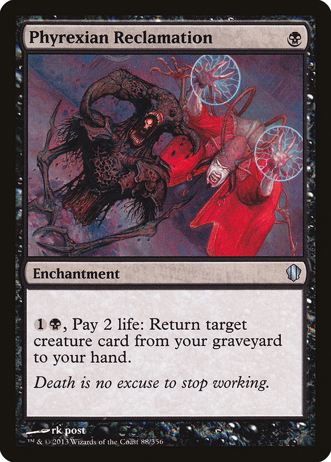 Phyrexian Reclamation [Commander 2013] | PLUS EV GAMES 