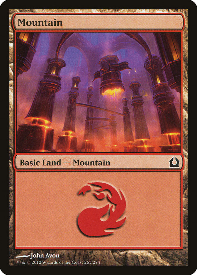 Mountain (265) [Return to Ravnica] | PLUS EV GAMES 