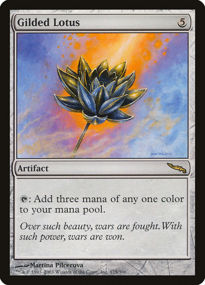 Gilded Lotus [Mirrodin] | PLUS EV GAMES 