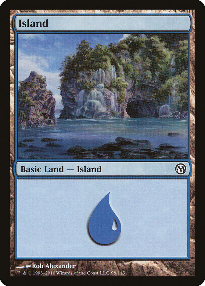 Island (98) [Duels of the Planeswalkers] | PLUS EV GAMES 