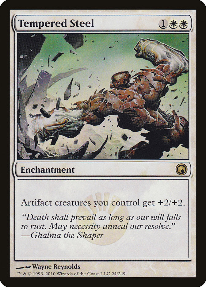 Tempered Steel [Scars of Mirrodin] | PLUS EV GAMES 
