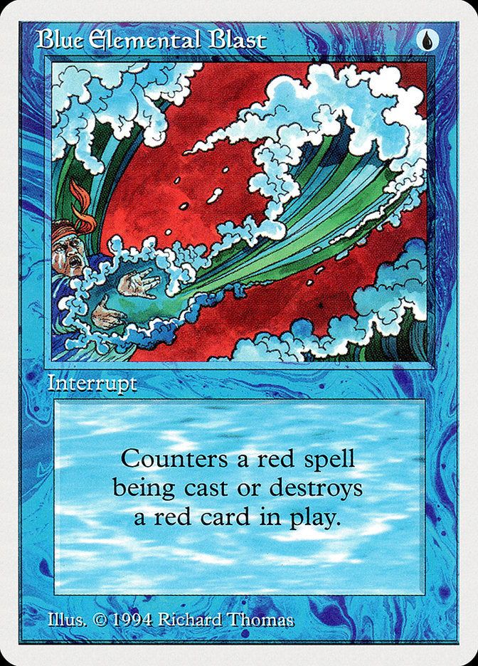 Blue Elemental Blast [Summer Magic / Edgar] | PLUS EV GAMES 