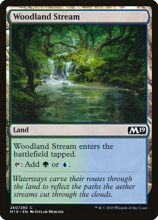 Woodland Stream [Core Set 2019] | PLUS EV GAMES 