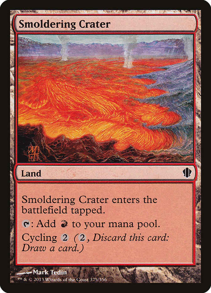 Smoldering Crater [Commander 2013] | PLUS EV GAMES 