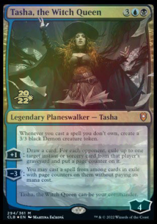 Tasha, the Witch Queen [Commander Legends: Battle for Baldur's Gate Prerelease Promos] | PLUS EV GAMES 