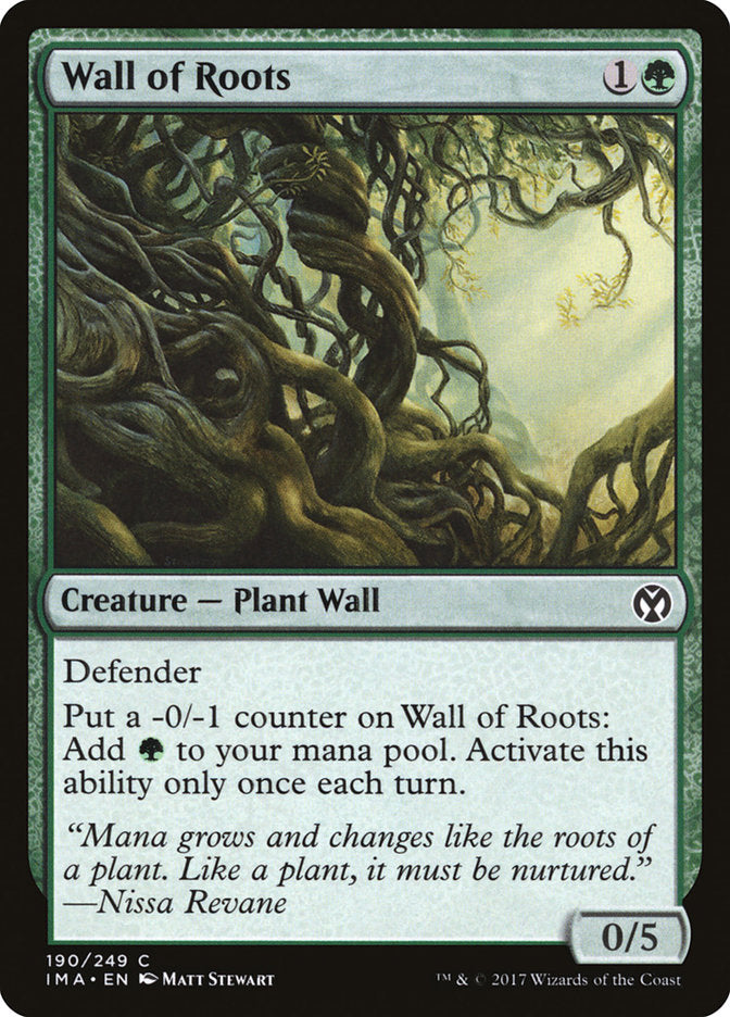 Wall of Roots [Iconic Masters] | PLUS EV GAMES 