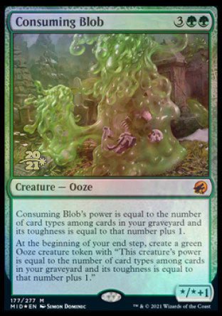 Consuming Blob [Innistrad: Midnight Hunt Prerelease Promos] | PLUS EV GAMES 