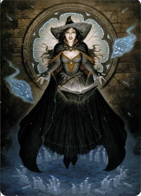 Tasha, the Witch Queen Art Card (76) [Commander Legends: Battle for Baldur's Gate Art Series] | PLUS EV GAMES 