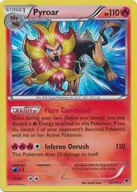 Pyroar (12) [XY - Phantom Forces] | PLUS EV GAMES 