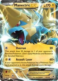 Manectric EX (23) [XY - Phantom Forces] | PLUS EV GAMES 