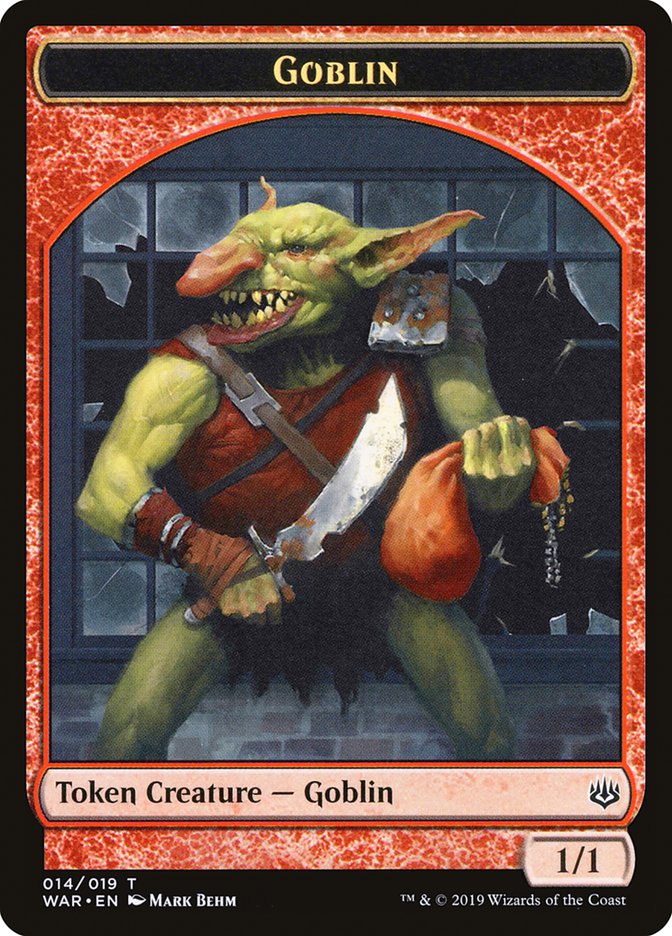 Goblin [War of the Spark Tokens] | PLUS EV GAMES 