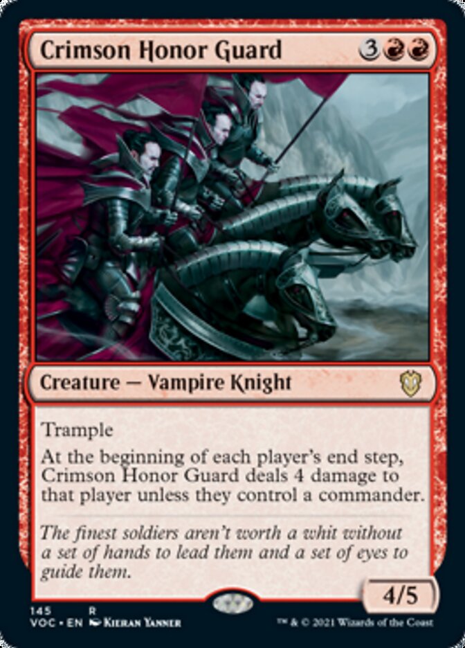 Crimson Honor Guard [Innistrad: Crimson Vow Commander] | PLUS EV GAMES 