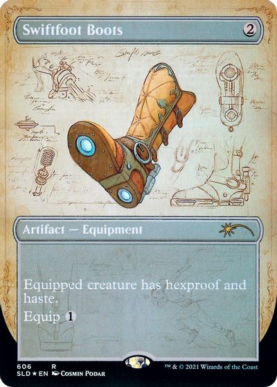 Swiftfoot Boots (Blueprint) [Secret Lair Drop Promos] | PLUS EV GAMES 