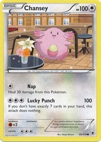 Chansey (80) [XY - Phantom Forces]