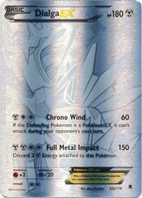 Dialga EX (122 Secret Rare) (122) [XY - Phantom Forces]