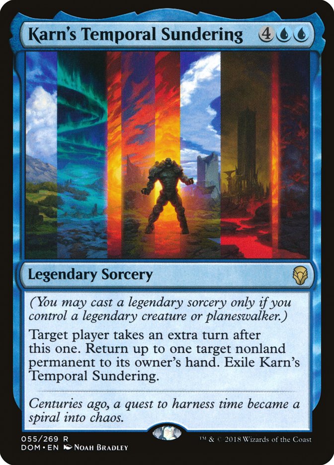 Karn's Temporal Sundering [Dominaria] | PLUS EV GAMES 