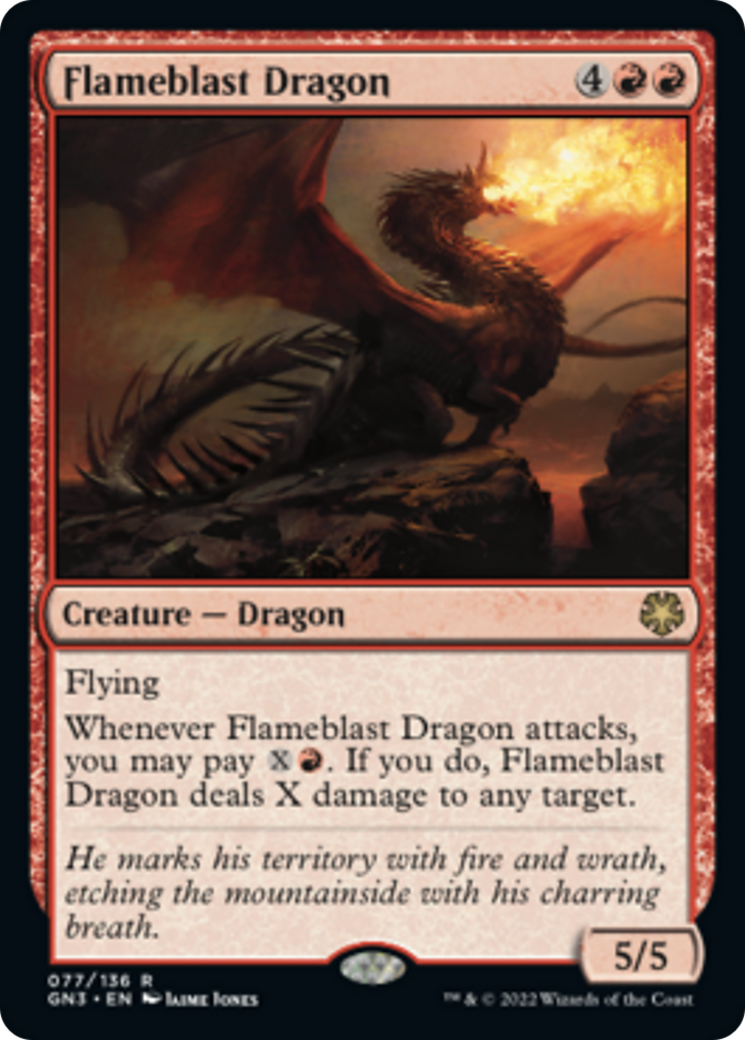 Flameblast Dragon [Game Night: Free-for-All] | PLUS EV GAMES 