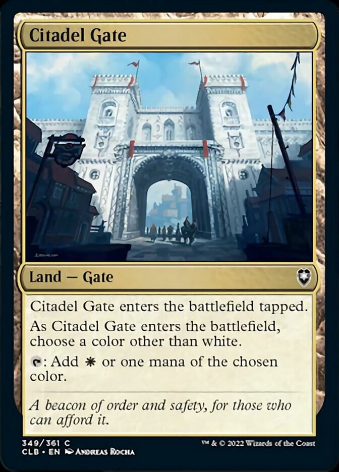Citadel Gate [Commander Legends: Battle for Baldur's Gate] | PLUS EV GAMES 