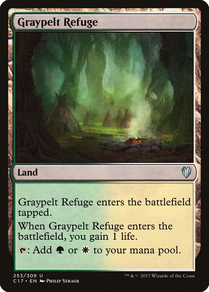 Graypelt Refuge [Commander 2017] | PLUS EV GAMES 