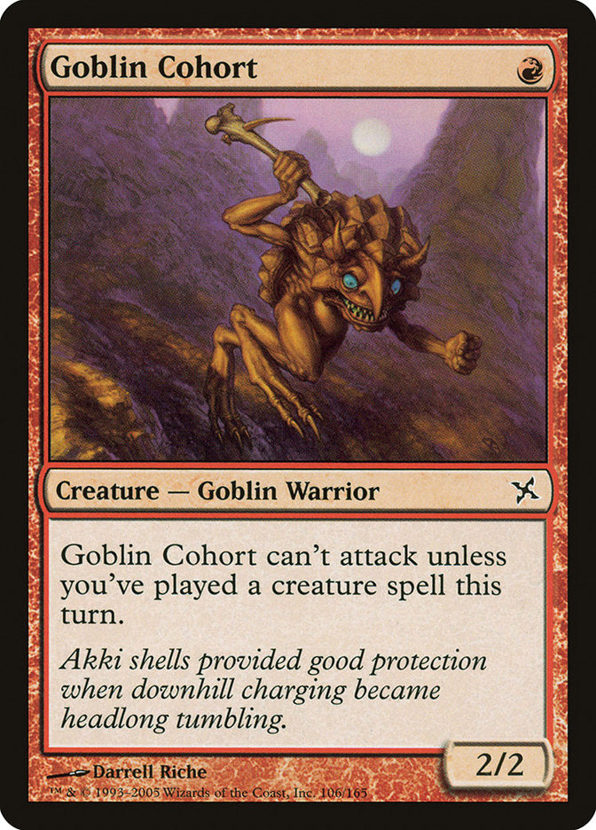 Goblin Cohort [Betrayers of Kamigawa] | PLUS EV GAMES 