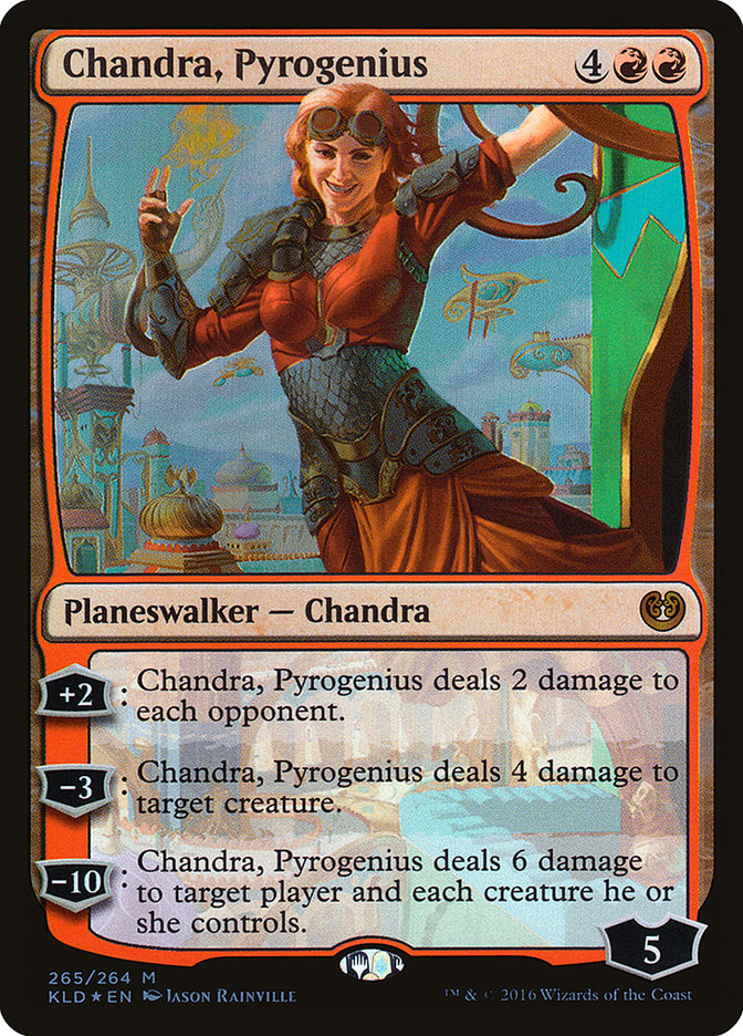 Chandra, Pyrogenius [Kaladesh] | PLUS EV GAMES 