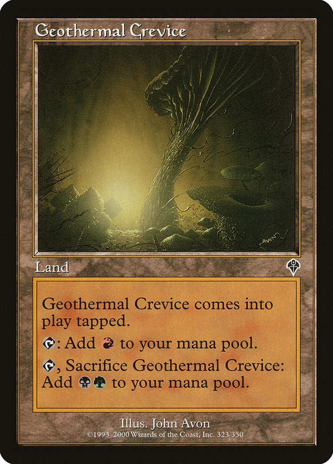 Geothermal Crevice [Invasion] | PLUS EV GAMES 