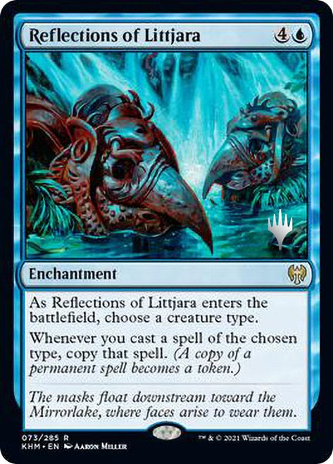 Reflections of Littjara [Kaldheim Promo Pack] | PLUS EV GAMES 