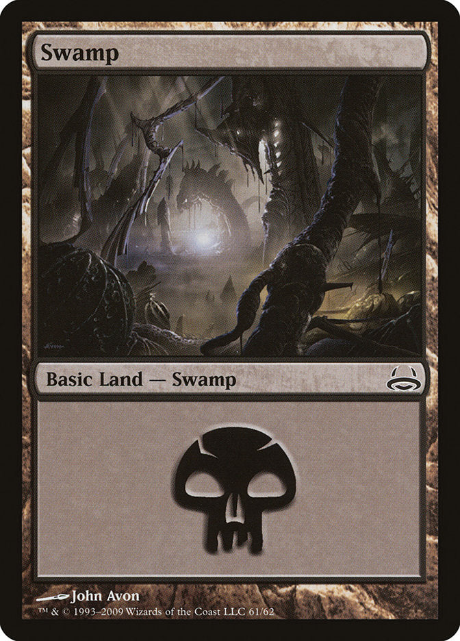 Swamp (61) [Duel Decks: Divine vs. Demonic] | PLUS EV GAMES 