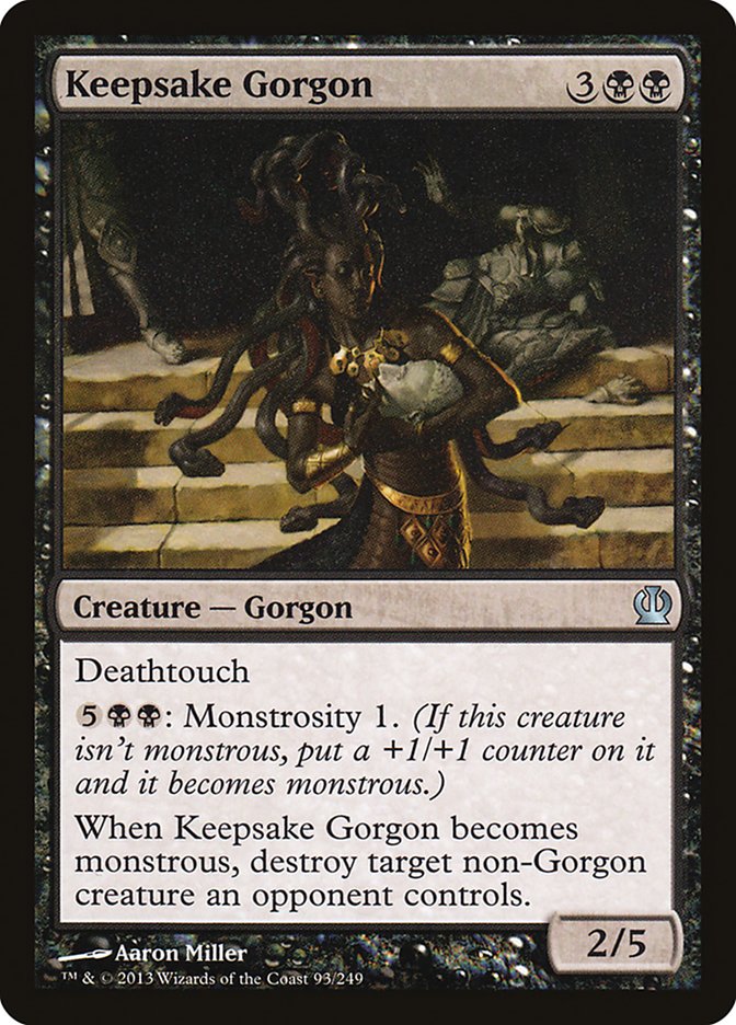 Keepsake Gorgon [Theros] | PLUS EV GAMES 