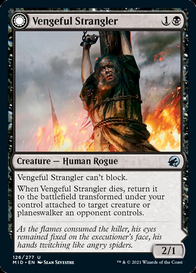 Vengeful Strangler // Strangling Grasp [Innistrad: Midnight Hunt] | PLUS EV GAMES 