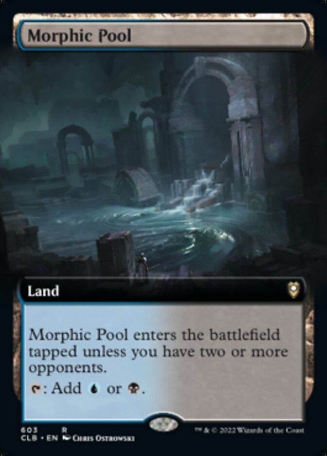 Morphic Pool (Extended Art) [Commander Legends: Battle for Baldur's Gate] | PLUS EV GAMES 